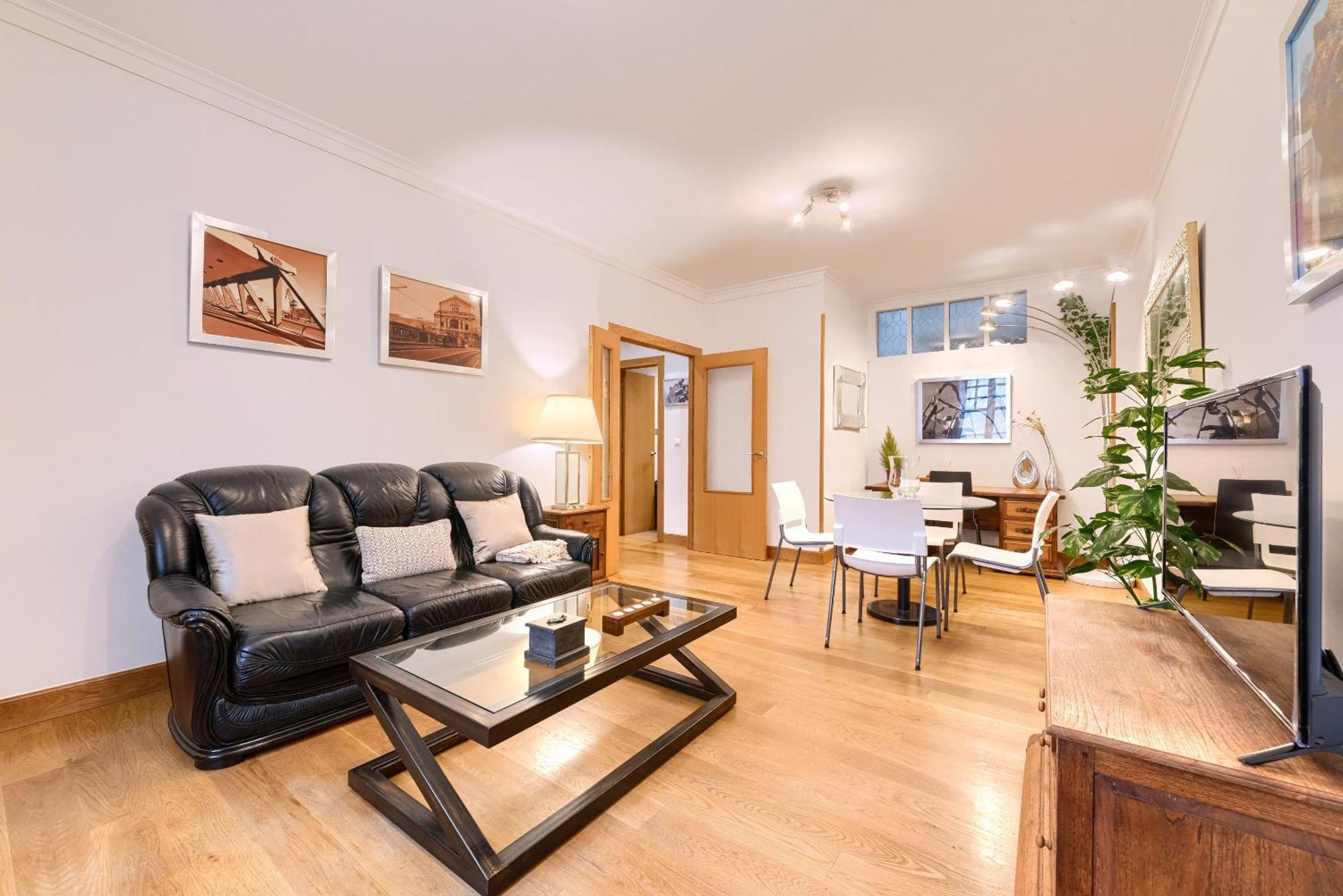 Apartamento Vivienda Turistica Acogedora Y Elegante En Irala Bilbao Exterior foto